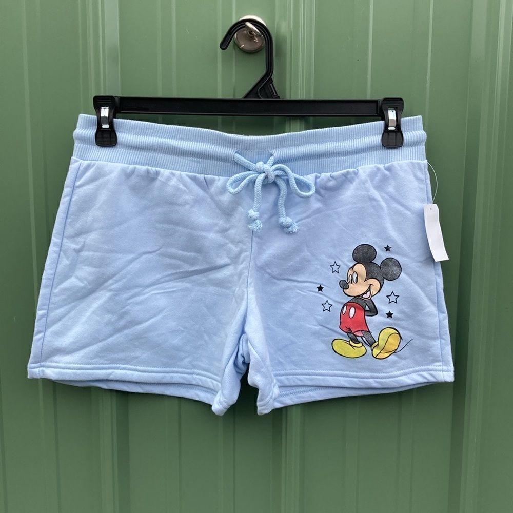 Women’s Junior’s Disney Mickey Mouse Comfy Active Lounge Shorts Size M